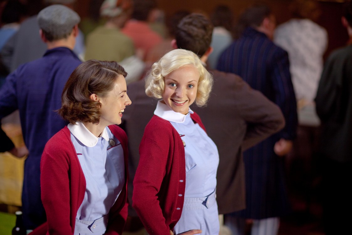 Jenny and Trixie look pleased to be back. (Photo: Neal Street Productions)