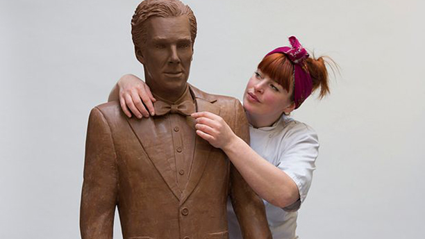 Benedict Cumberbatch, the candy version. (Photo: UKTV)