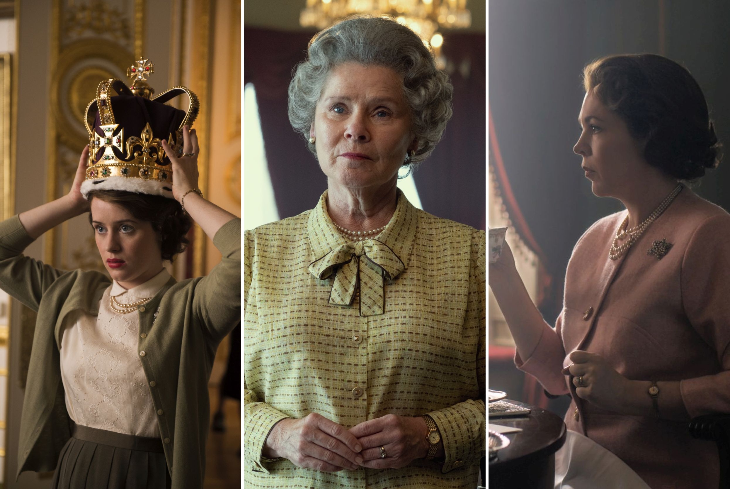 The Crown's Claire Foy and Olivia Colman Honor Queen Elizabeth II