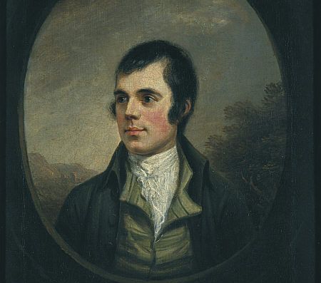 Portrait of Robert Burns by Alexander Naysmith. (Photo: Wikimedia)