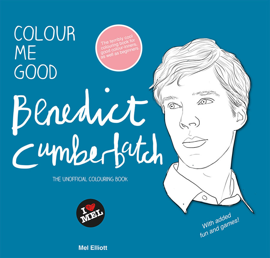 "Colour Me Good Benedict Cumberbatch" is a thing. And it is awesome. (Photo: Mel Elliott/I Love Me_