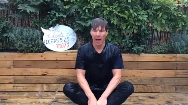 Benedict Cumberbatch Matt Smith And A Slew Of Other Brits Take The Ice Bucket Challenge For