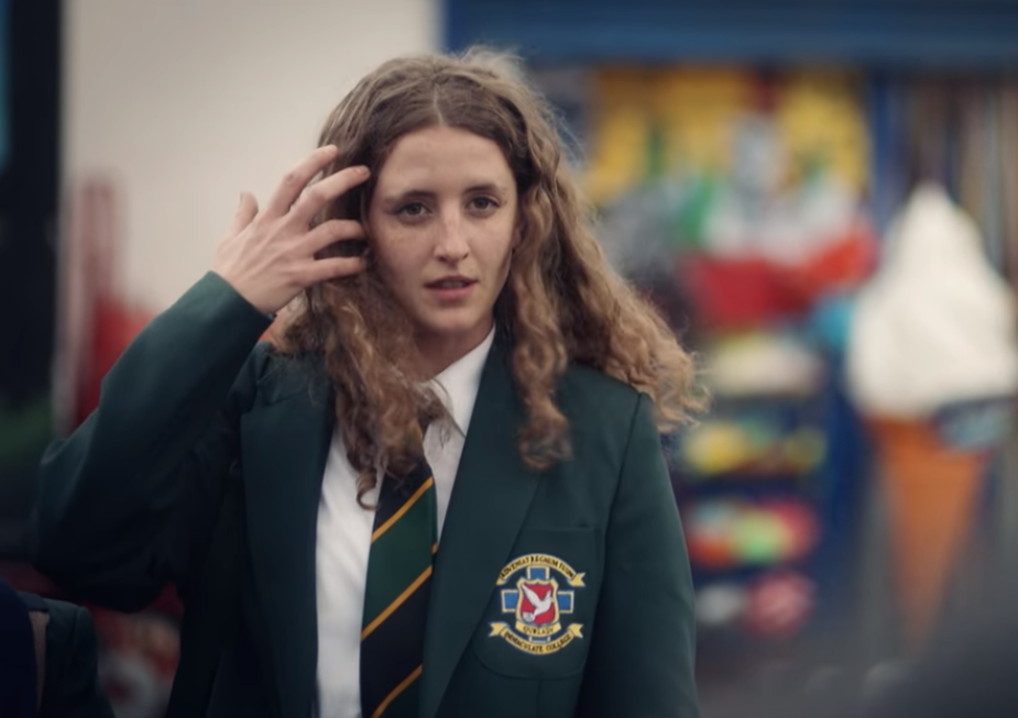 Louise Hartland in "Derry Girls" )Photo: Netflix)