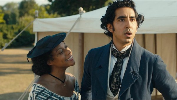 Agnes (Rosalind Eleazar) and David Copperfield (Dev Patel) © Searchlight Pictures