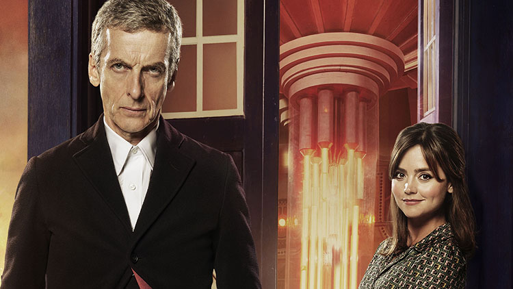Peter Capaldi and Jenna Coleman in Series 8 (Photo: BBC)