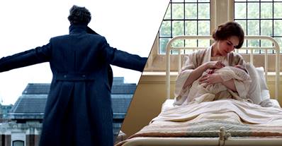 "Sherlock" and "Downton Abbey" on the same night? Yeah, we're excited.