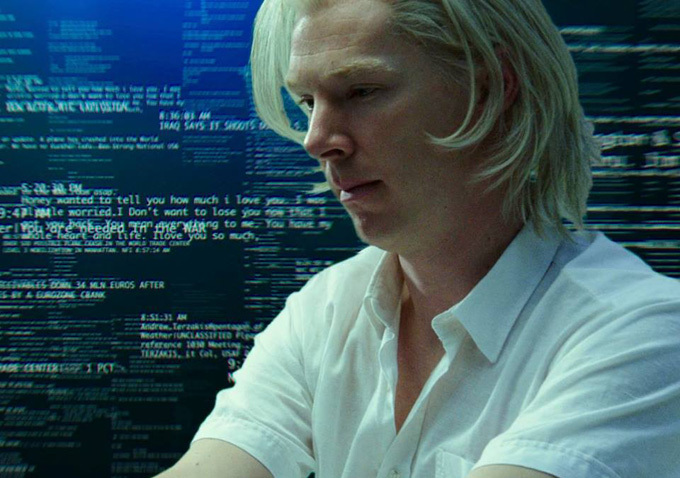Benedict Cumberbatch as Julian Assange (Photo: DreamWorks)