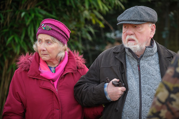 Gerry Walsh (Kenneth Cranham) and Minnie Walsh (Gemma Jones). © Acorn TV