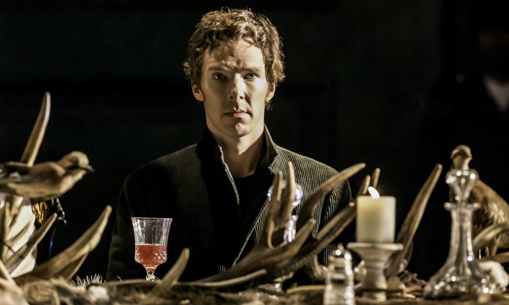 Benedict Cumberbatch, brooding, as Hamlet. (Photo: Johan Persson)