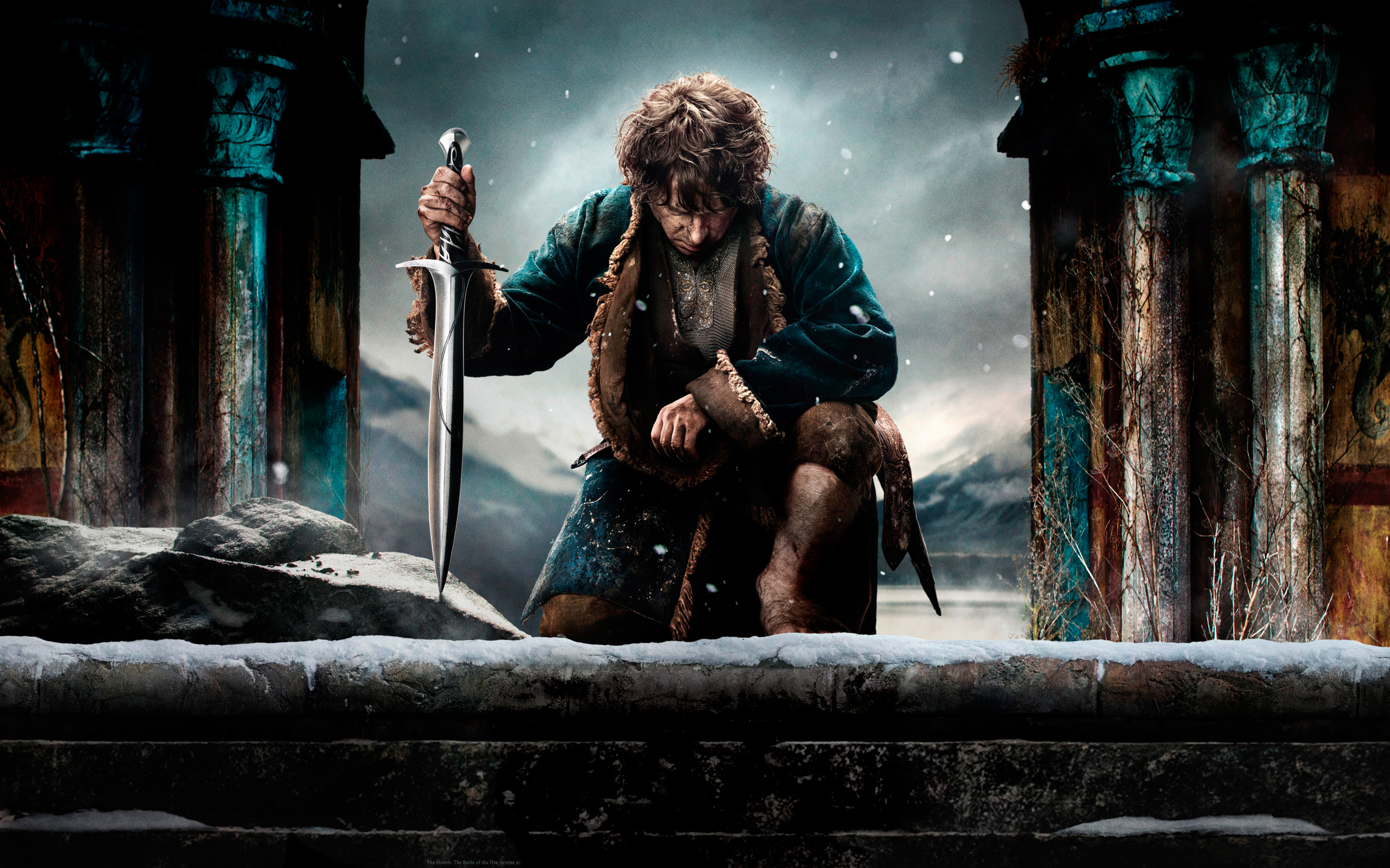 Martin Freeman as bilbo Baggins in "The Battle of the Five Armies" (Photo: Warner Bros./New Line)