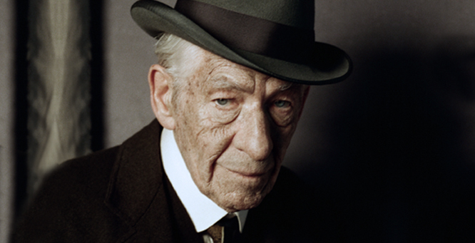 Ian McKellen as Sherlock Holmes (Photo: McKellen's Twitter)