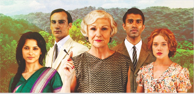 Julie Walters &amp; cast of "Indian Summer" (Photo: New Pictures/Channel 4 for MASTERPIECE in association with All3Media Intl)