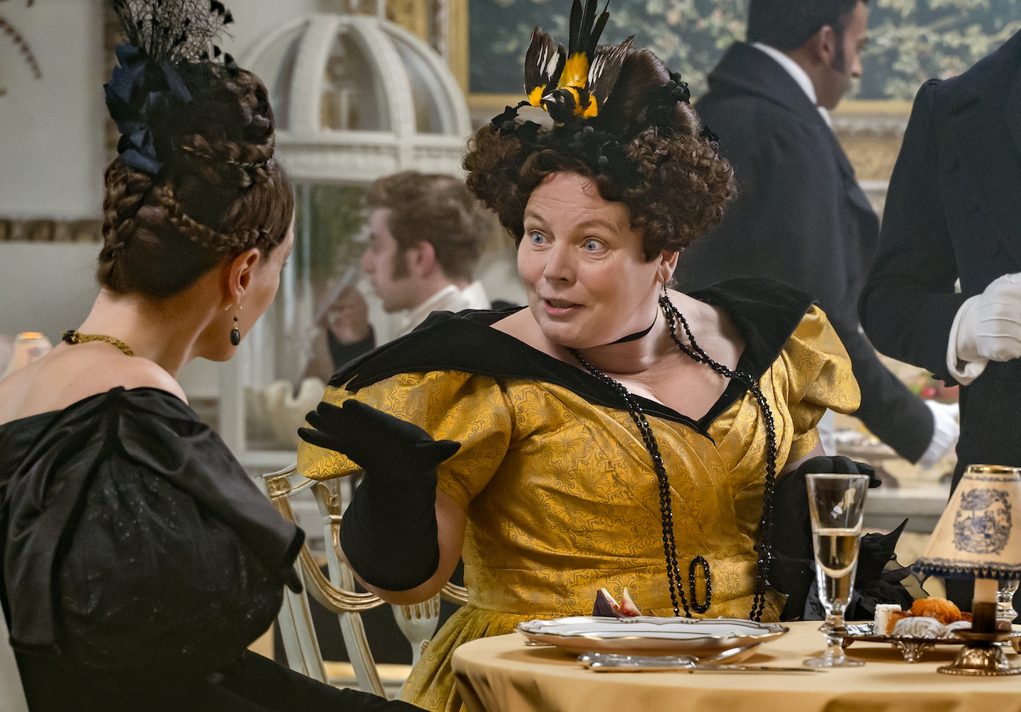 Isabella ‘Tib’ Norcliffe (Joanna Scanlan). Photo: BBC/Lookout Point/HBO