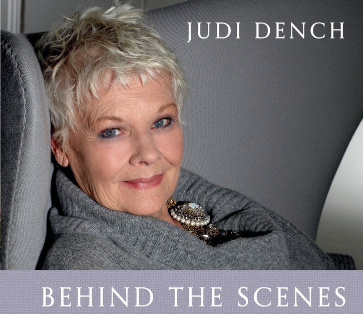 The cover of Judi Dench's memoir "Behind the Scenes". (Photo: Macmillan Press)