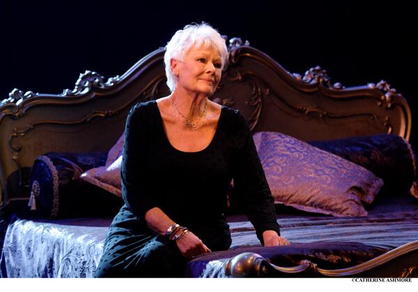 Dame Judi Dench reprises "Send in the Clowns" during "50 Years On Stage" (Photo: National Theatre/ Catherine Ashmore)