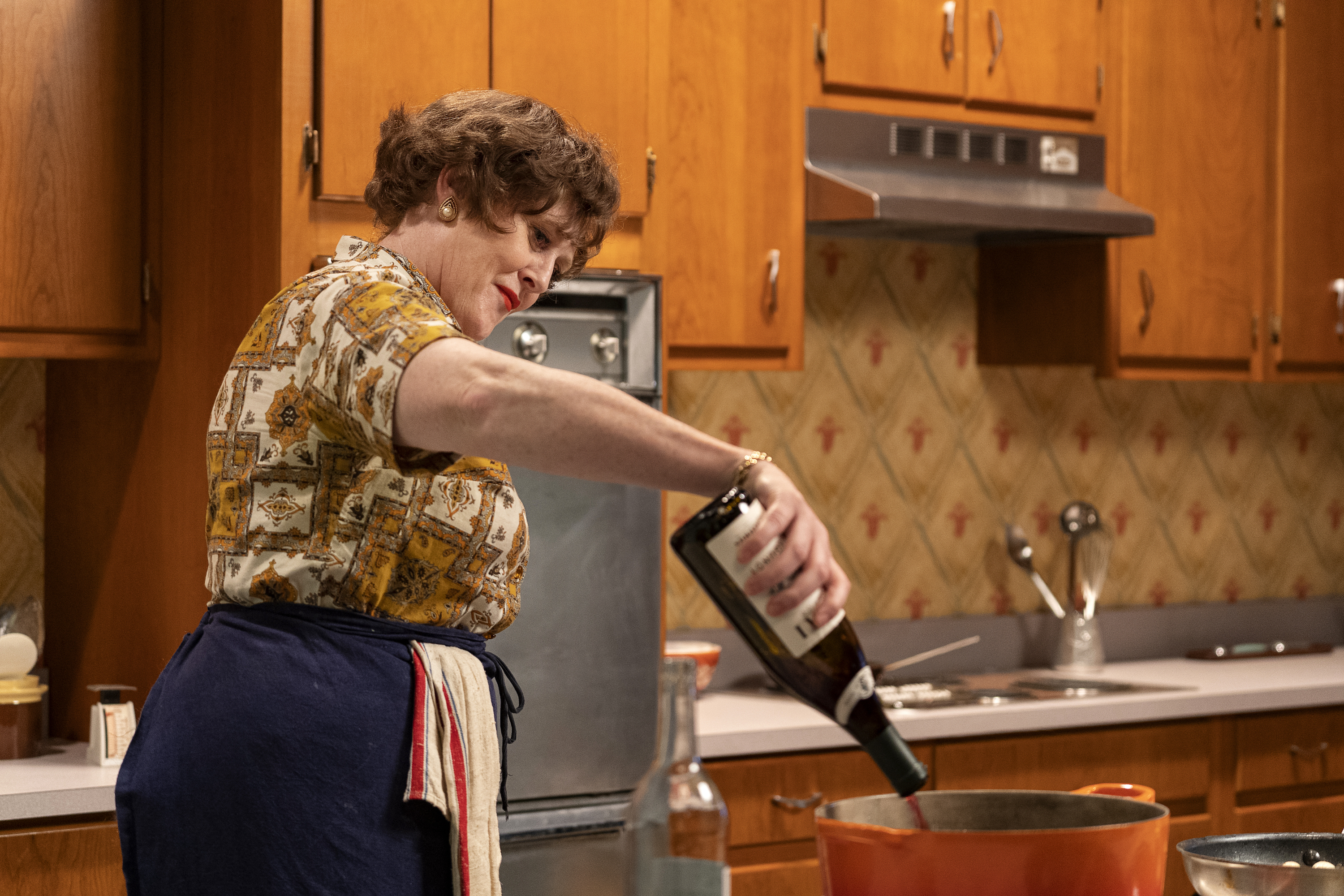 Sarah Lancashire as Julia Child in "Julia" (Photo: CREDIT: SEACIA PAVAO/HBO MAX)