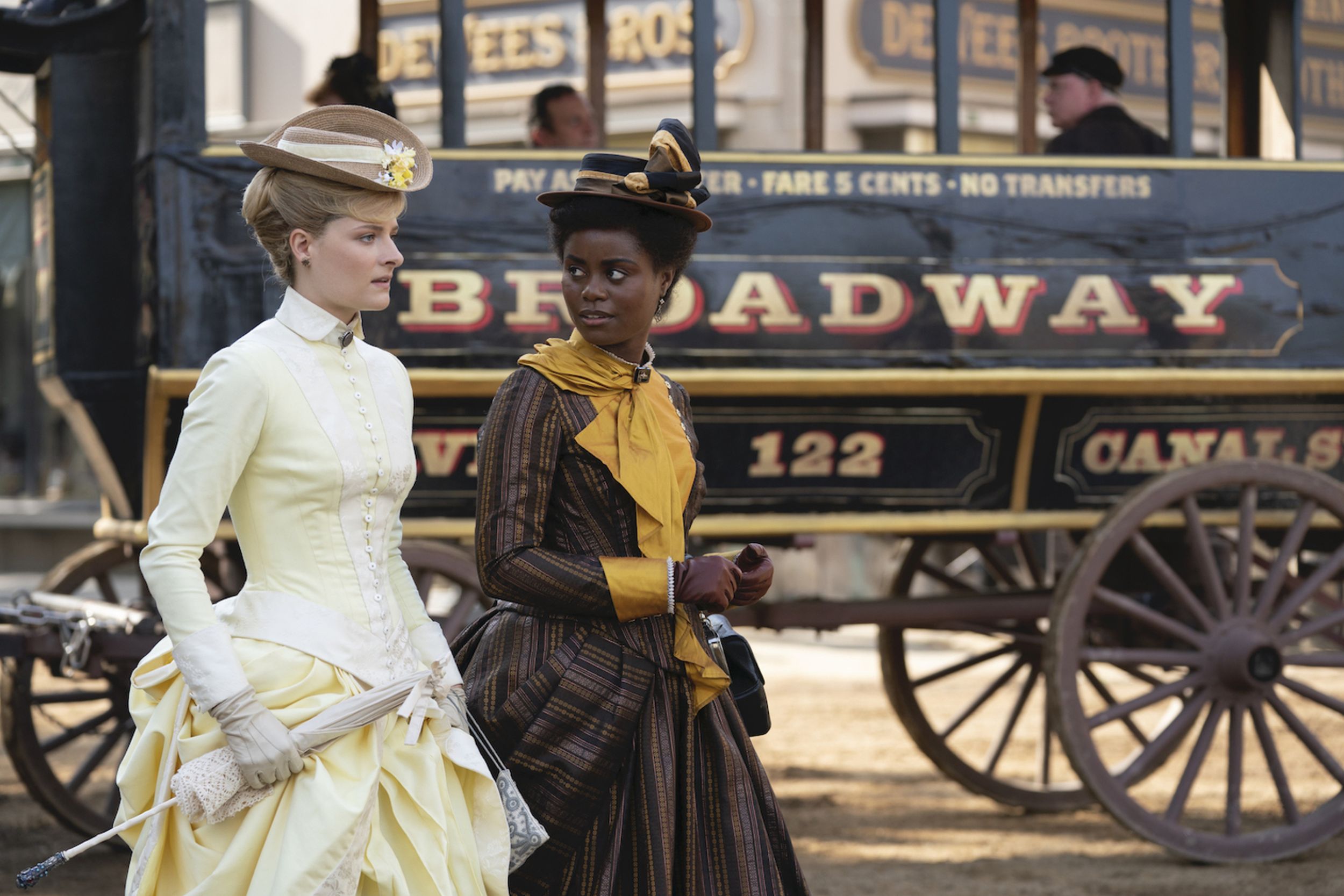 Louisa Jacobson, Denée Benton in HBO's 'The Gilded Age'