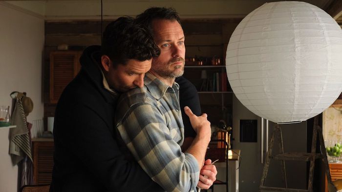 Matthew Venn (Ben Aldridge) and Jonathan Roberts (Declan Bennett) @ ITV/Britbox