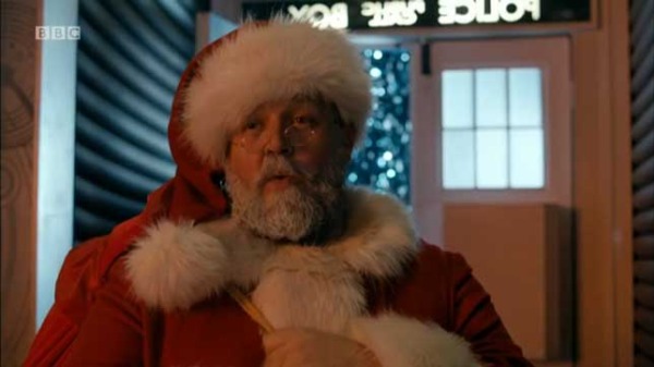 Nick Frost as Santa Claus in "Doctor Who". (Photo: BBC)