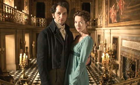 Matthew Rhys and Anna Maxwell Martin as Darcy and Lizzie (Photo: BBC)