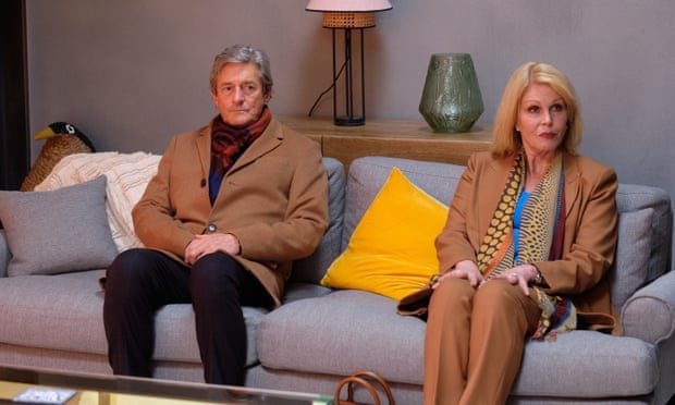 Roger Dillon (Nigel Havers) and Sarah Dillon (Joanna Lumley). @Acorn TV