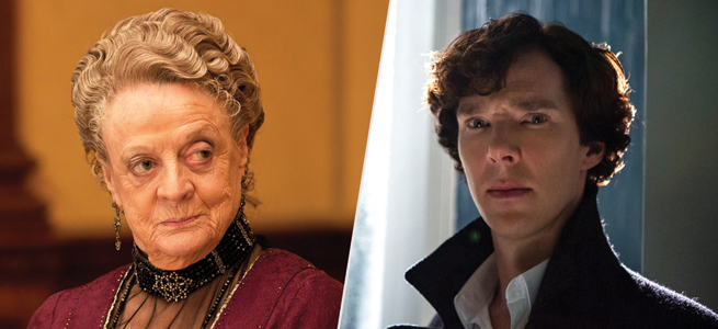 Maggie Smith and Benedict Cumberbatch are Primetime Emmy nominees, again! (Photo: Masterpiece)