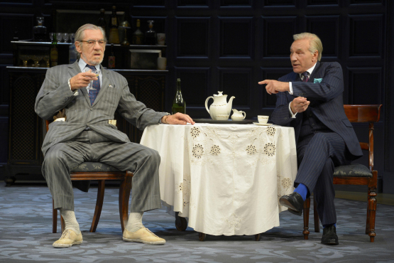 Ian McKellen and Patrick Stewart in "No Man's Land" (Photo: Kevin Berne)