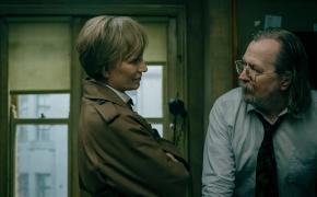Kristen Scott Thomas and Gary Oldman in 'Slow Horses' Season 5
