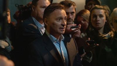 Prime Minister Robert Sutherland (Robert Carlyle). Courtesy of © Sky UK Limited.