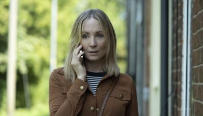 Picture Shows: Joanne Froggatt as Sarah Vincent in 'Sherwood'
