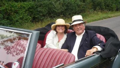 Picture shows: Sir Terry Wogan and Caroline Quentin in Antiques Road Trip Season 1