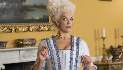 Hannah Waddingham as Lady Bellaston in "Tom Jones"