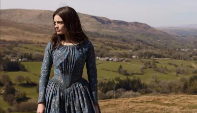 Picture shows: Emma Mackey as Emily Bronte in 'Emily'