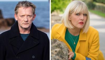 Picture shows: 'Shetland' lead actor Douglas Henshall as DI Jimmy Perez will be replaced by 'Agatha Raisin' star Ashley Jensen as DI Ruth Calder
