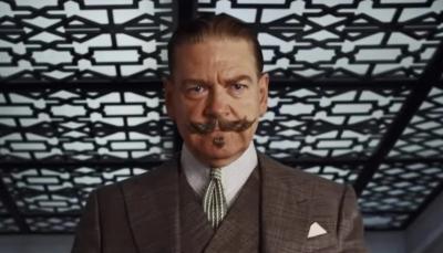 Picture shows: Kenneth Branagh as Hercule Poirot in Death on the Nile 