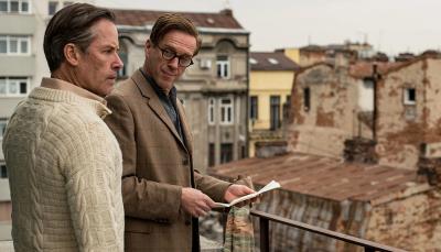 Picture shows: Guy Pearce and Damian Lewis in A Spy Among Friends