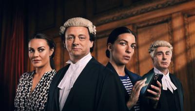 Picture shows: The Cast of Wagatha: A Courtroom Drama