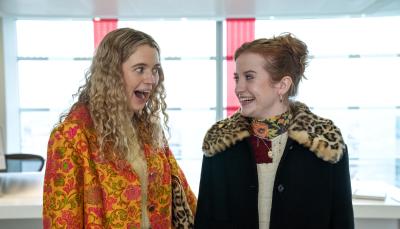Sofia Oxenham and Máiréad Tyers in “Extraordinary”