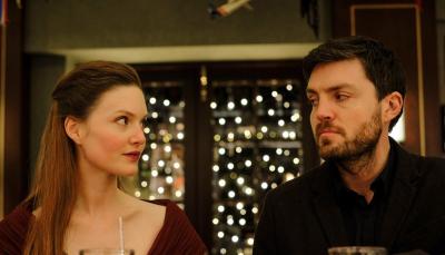 Tom Burke and Holliday Grainger as Strike and Robin in C.B. Strike: Troubled Blood 
