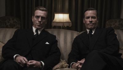 Damian Lewis and Guy Pearce in "A Spy Among Friends"