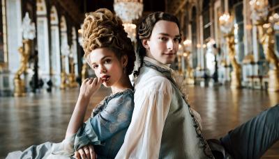 Emilia Schüle and Louis Cunningham in "Marie Antoinette"