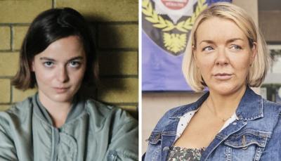 Celine Buckens and Sheridan Smith play sisters in Paramount+'s forthcoming 'The Castaways'