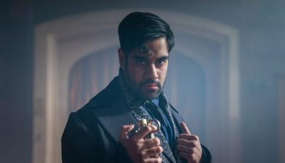 Sacha Dhawan as The Master ready to watch the world burn in Doctor Who