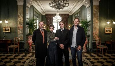 Cyril Metzger Manon Clavel and Simon Ludders of "Winter Palace"