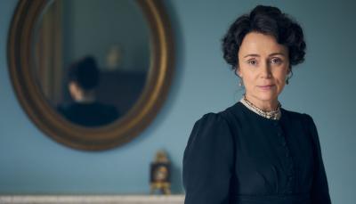 Keeley Hawes as Cassandra Austen a perfect portrait in 'Miss Austen'