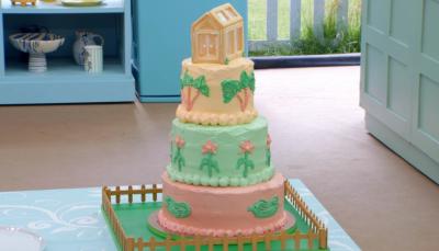 Josh's A Slice For All Seasons Showstopper Cake from 'The Great British Baking Show' Season 14's Grand Final