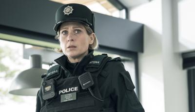 Sian Brooke as newbie cop Grace Ellis in 'Blue Lights' Season 1