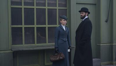 Kate Phillips and Stuart Martin in "Miss Scarlet & the Duke' Season 4
