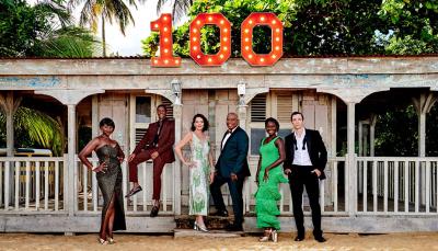 The cast of Death in Paradise celebrates 100 episodes
