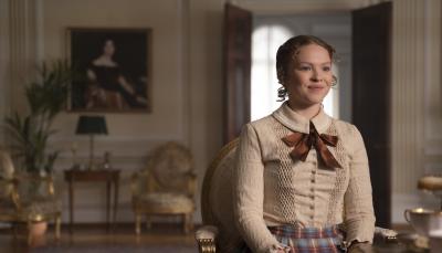 Laura Marcus as Young Eliza in "Miss Scarlet & The Duke" Season 4